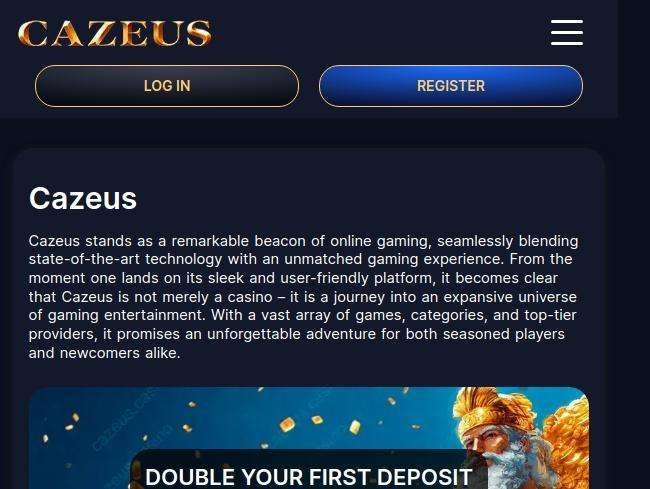 Discover the Thrills of Cazeus Casino UK Online Gaming Experience