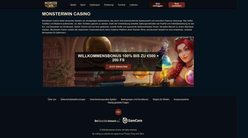 Monsterwin Casino Deutschland: Der ultimative Überblick über Casinoboni und Bonusangebote